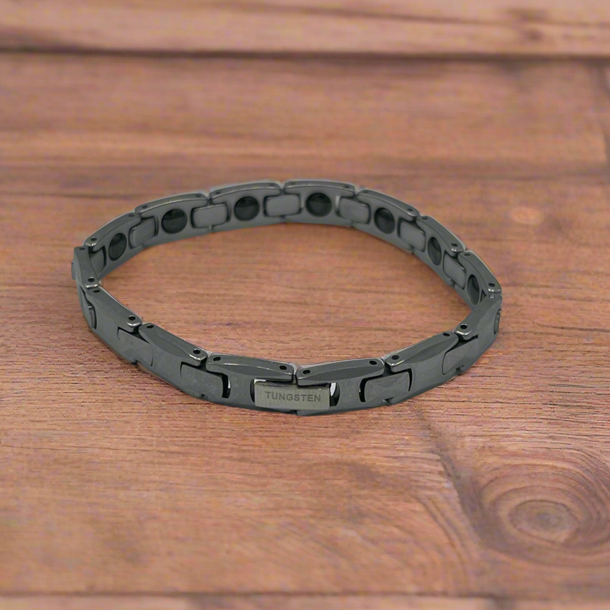 Tungsten Bracelet, Grey tungsten 