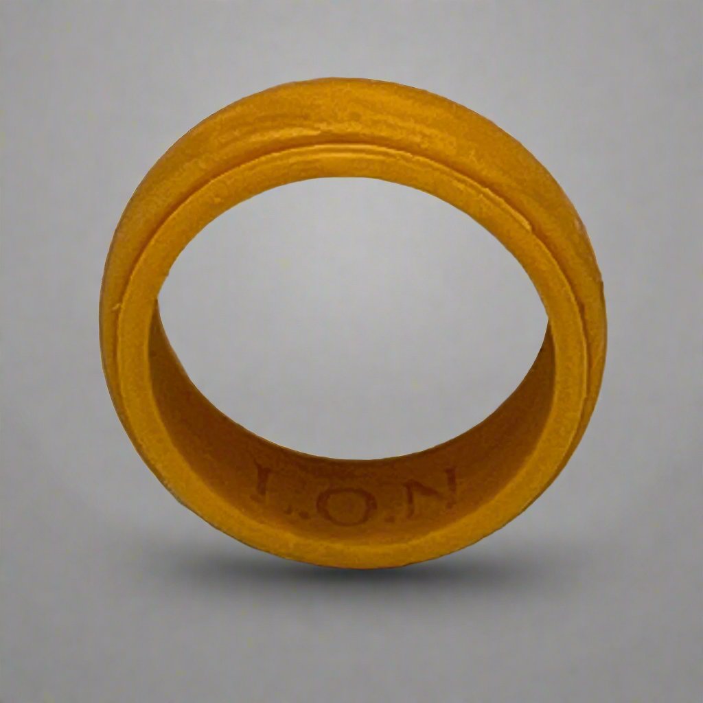 silicone ring, 8mm wide, weighs 1.2 grams